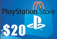 $20 Playstation Store Digital Gift Card
