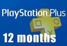 12 Months of Playstation Plus (digital code)
