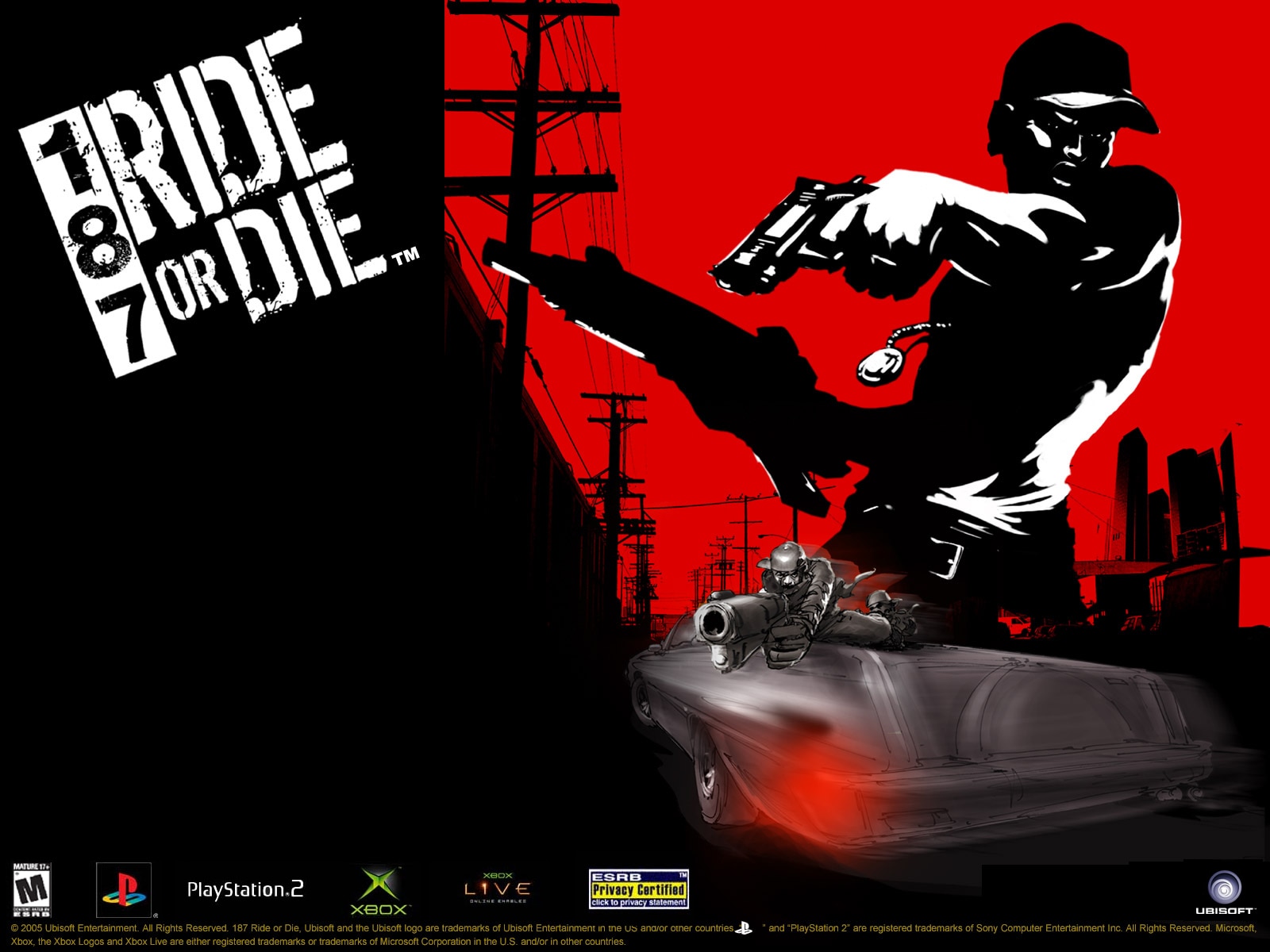 187: Ride or Die para Playstation 2 (2005)
